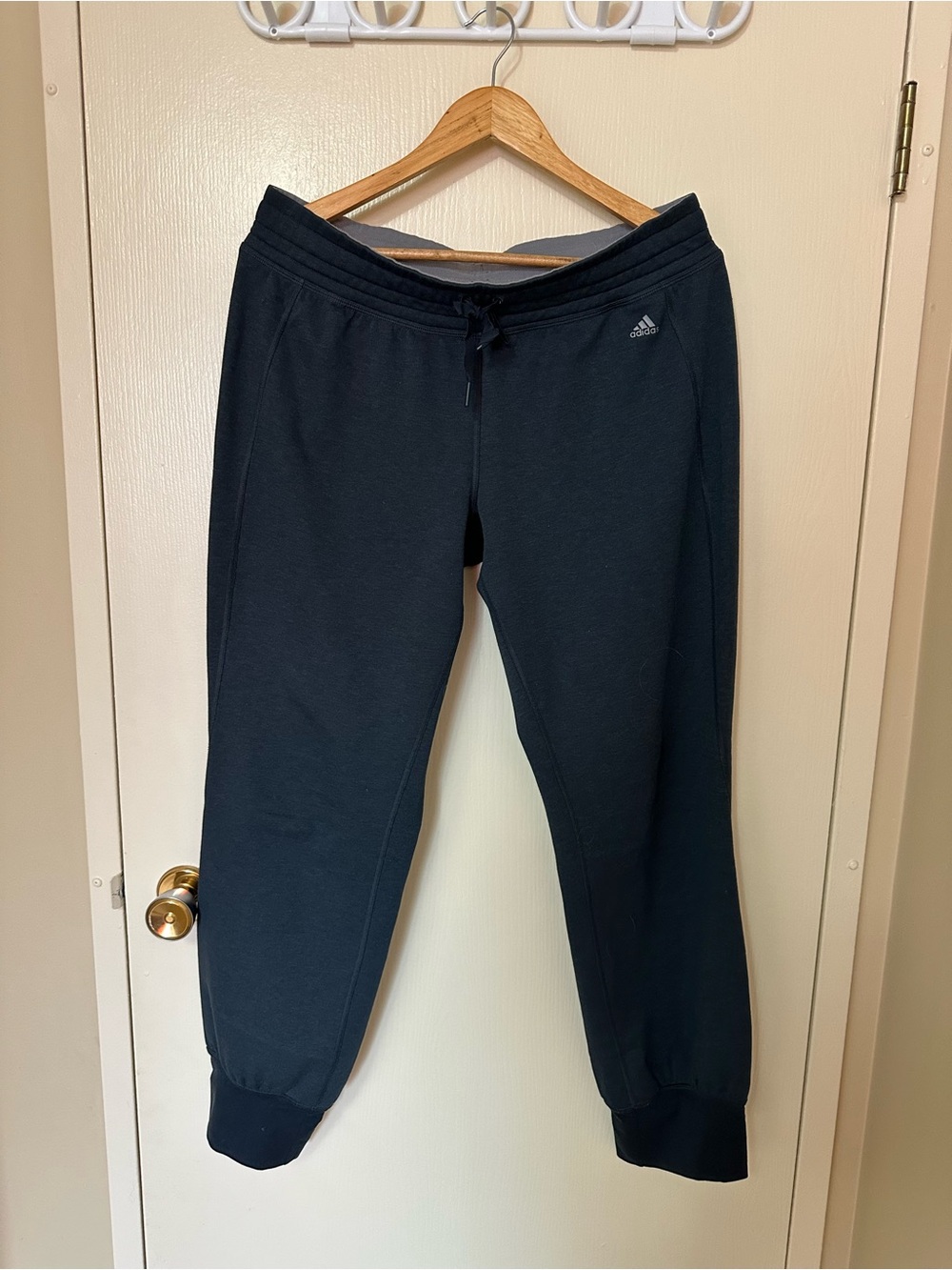 Adidas dark grayJogger Sweatpants with Drawstring - Picture 1 of 3